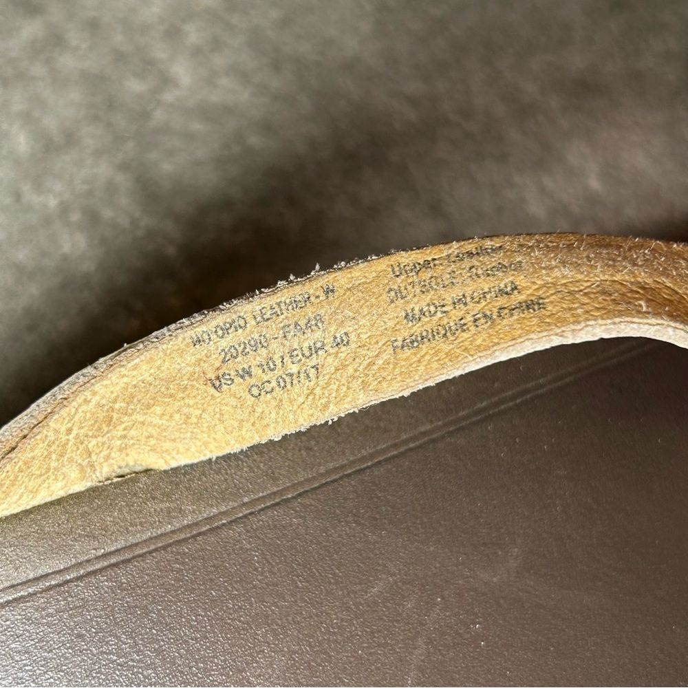 Olukai Ho’opio Leather Thong Slip On Sandals Women’s Shoe Size 10 - Picture 9 of 9
